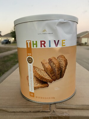 #ad 10 Cans THRIVE LIFE HARD WHITE WHEAT 5LB Storage Dried Food Grain. $200.00