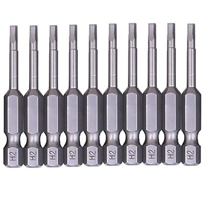 #ad H2.0 Hex Head Allen Wrench Screwdriver Bit Set 2 Inches Length 1 4 Hex Shan... $16.65