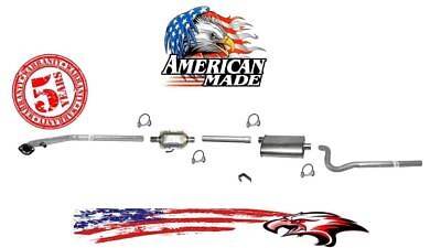 #ad New Exhaust System MADE IN USA for Jeep CJ7 4.2L 85 86 w o AirTube in Converter $449.00