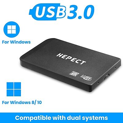 #ad Portable SSD 2.5in 4TB HDD External Hard Drive Enclosure USB 3.0 SATA Disk $22.65