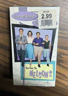#ad HERE COME THE NELSONS VHS SEALED BRAND NEW UNIVERSAL 1951 SUPER RARE $9.99