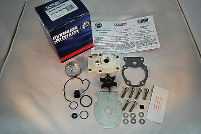 #ad #ad New Johnson Evinrude OEM Outboard Water Pump amp; Impeller Kit 393630 BRP w Housing $39.45