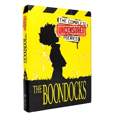 #ad The Boondocks: The Complete Uncensored Series DVD 2014 11 Disc Set Season 1 4 $27.50