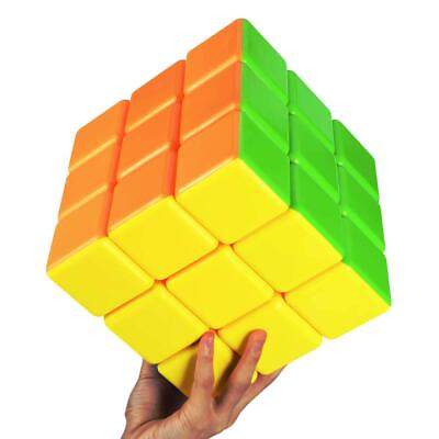 #ad Goodcube Super Cube 3X3x3 Big Cube Stickerless Speed Cube 18Cm Large Cube Educat $28.49