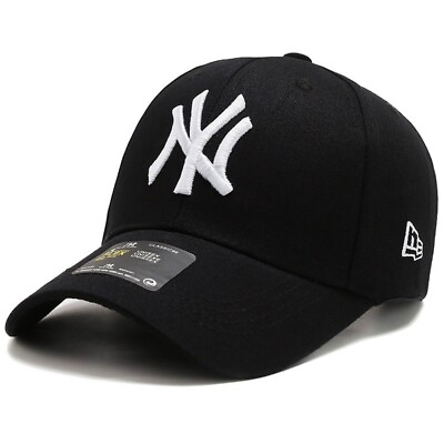 #ad Unisex New York NY Yankees Baseball MenWomen Hat Sport Snapback Cap Cotton $8.99