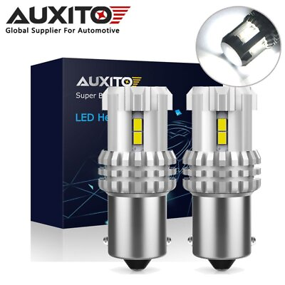 #ad AUXITO 382 1156 BA15S P21W LED Reverse Brake Parking Side Light Bulb 6000K White GBP 11.99