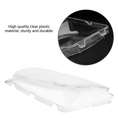 #ad ▾ 1 Pair Front Left Right Headlamp Clear Plastic Lens Cover For E46 3 series $47.24