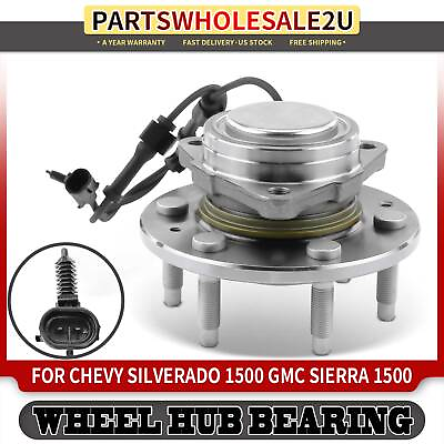 #ad Front Wheel Bearing Hub Assembly for Chevrolet Silverado 1500 GMC Sierra 1500 $61.99