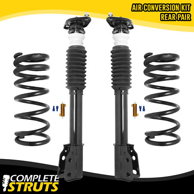 #ad 86 99 Buick LeSabre Rear Air to Shocks amp; Coil Springs Mounts Conversion Kit $129.20