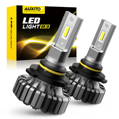 #ad AUXITO 9006 LED HB4 Headlight Bulb Beam Lo Conversion Fanless Kit Lamp B3 $28.99