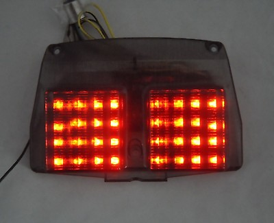 #ad Sequential Tail Light LED Clear Integrated Turn Signal DUCATI 998 996 916 748 $58.45