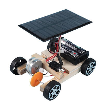 #ad Solar Car Toys Robot Kit Diy Assemble Toy Set Educational Science Toys For Kids $9.49
