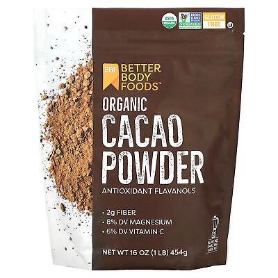 #ad Organic Cacao Powder 1 lb 454 g $13.68