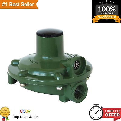 #ad Low Pressure Single Stage Regulator Green Exterior Finish 4 x 3.5 x 3 inches $26.79