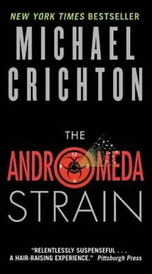 #ad The Andromeda Strain Mass Market Paperback By Crichton Michael GOOD $4.57