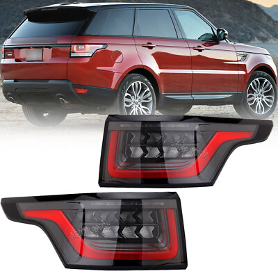 #ad Pair Rear LED Tail Light Lamp Dynamic For Land Rover Range Rover Sport 2014 2021 $295.86