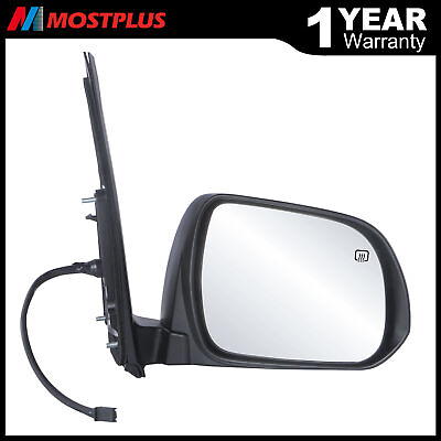#ad 1X Passenger Side Power Heated Manual Folding Mirror For 2013 2017 Toyota Sienna $43.99