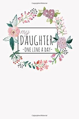 #ad My Daughter One Line a Day: Five Year Memory Book for new Moms 366 pg Paperback $13.99