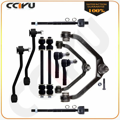 #ad 12pcs Sway Bar Control Arm Tie Rod Suspension Parts Kit For 1999 2011 Ford $85.88