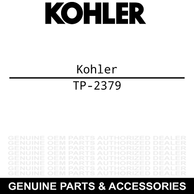 #ad Kohler KHTP 2379 S M K Series $29.95