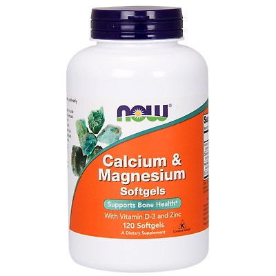 #ad #ad NOW Foods Calcium amp; Magnesium 120 Softgels $12.69