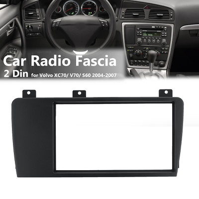 #ad 2 Din Car Stereo Radio Fascia Panel Surround Plate Frame For Volvo XC70 V70 S60 $23.02
