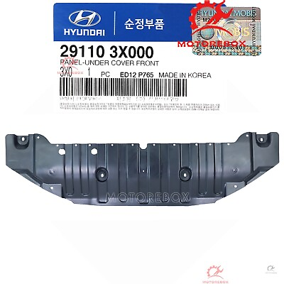 #ad ✅ GENUINE ✅ Under Cover Front Splash Shield for 11 13 Hyundai Elantra 291103X000 $44.09