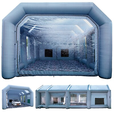 #ad TKLoop 30X20X13Ft Inflatable Paint Booth Portable Auto Spray Tent NO Blower $1199.99