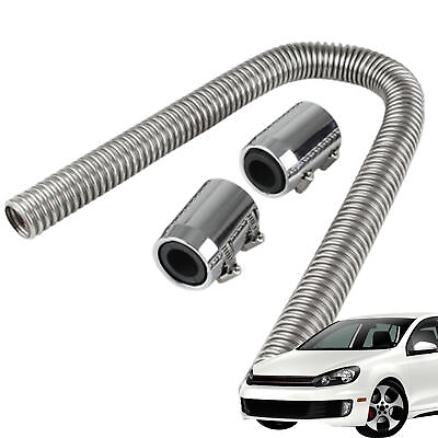 #ad Car Engine Cooling Radiator Hose Kit Universal Soft Water Pipe Car Engine 24inch $65.75