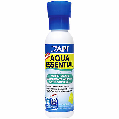 #ad API AQUARIUM PHARMACEUTICALS AQUA ESSENTIAL WATER CONDITIONER 4 oz Exp 06 2024 $8.49