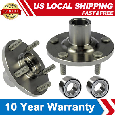 #ad Pair 2 Front Wheel Hub and Bearing amp; Assembly For 2004 2010 Toyota Sienna E5 $76.99