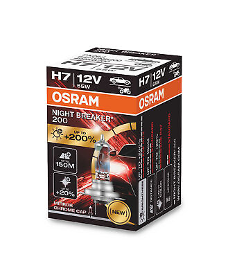 #ad Osram H7 12V NIGHT BREAKER 200 bis zu 200% mehr Licht 1Stk. EUR 15.99