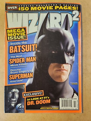 #ad Wizard 2 Mega Movie Issue 2005 $4.99