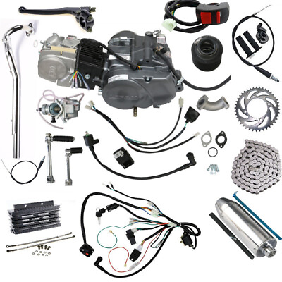 #ad 140CC for Honda Motor Engine Full Kits Manual Clutch CT70 C70 CRF50 XR Z50 125cc $689.23