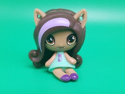 #ad Monster High Mini Ghouls Clawdeen Wolf Toy Figure Doll w Crescent Cat Shirt HTF $5.99