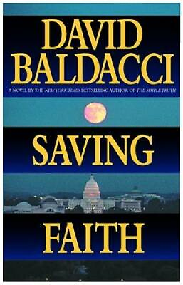#ad Saving Faith Hardcover By Baldacci David GOOD $3.59