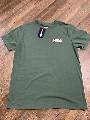 #ad #ad NEW National Rifle Association NRA T Shirt Mens Large Short Sleeve Camo Graphic $10.99