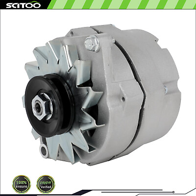 #ad Alternator High Output For Chevy one 1 Wire 105 Amp DELCO 10SI Self Exciting 12V $69.08