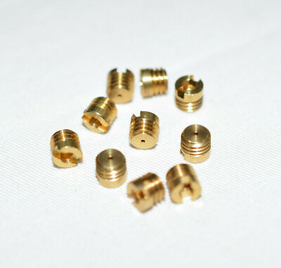 10 Pk Blank Drill To Size Holley Carburetor 10 32 UNF Air Bleed Screw In Style $14.99