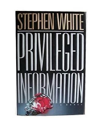 #ad Privileged Information Hardcover By White Stephen ACCEPTABLE $4.43