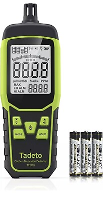 #ad Carbon Monoxide Detectors Portable CO Detector with Audible amp; Visual Alarm 2.4 $38.49