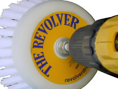 #ad The REVOLVER DRILL BRUSH POWER SCRUB CLEAN SHOWERTILE GROUT TRUCK RV amp; BOAT $18.95