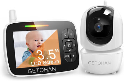 #ad GETOHAN Video Baby Monitor with Camera and Audio Temperature Display 2 Way Talk $35.99