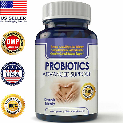 Advanced Digestive Balance Probiotics Pills Gut Health Diet Caps Free Shipping $18.99