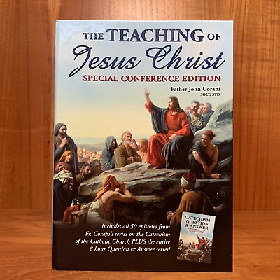 #ad THE TEACHING OF JESUS CHRIST Special Conference Edition Father John Corapi 7 DVD $129.95