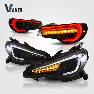#ad #ad VLAND LED Headlights amp; Smoked Tail LightS For Toyota 86 Scion FRS Subaru BRZ $461.99
