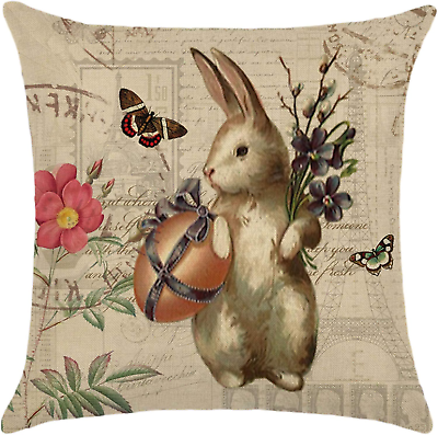 #ad Easter Gifts for Kids Easter Bunny Series Theme Home Decoration Pillow Case So $27.90