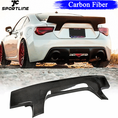 #ad Carbon Fiber Rear Trunk Spoiler Wing For Toyota GT86 Scion FR S Subaru BRZ 13 16 AU $404.69
