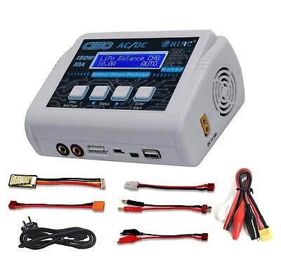 #ad HTRC C150 LiPo Charger 1 6S RC Battery Balance Charger Discharger 150W 10A AC... $71.61