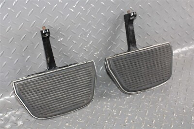 #ad 09#x27; Road Glide FLTR Chrome Footrest Floorboards Pair LH RH Set Left Right Pads $269.99